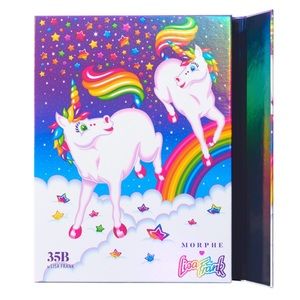 MORPHE X LISA FRANK ARTISTRY PALETTE Morphe 35B Make Up Unicorn NEW